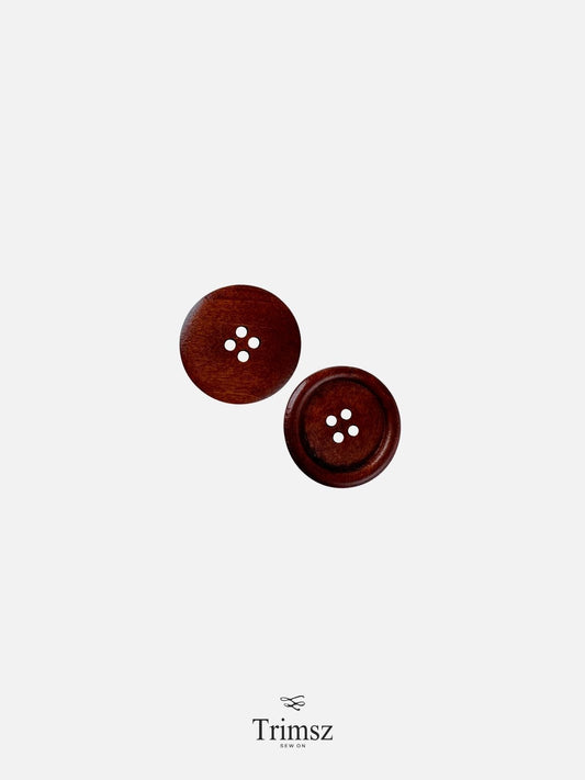Simple Wooden Button