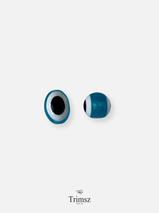 Turkish Eye Bead/ Oval