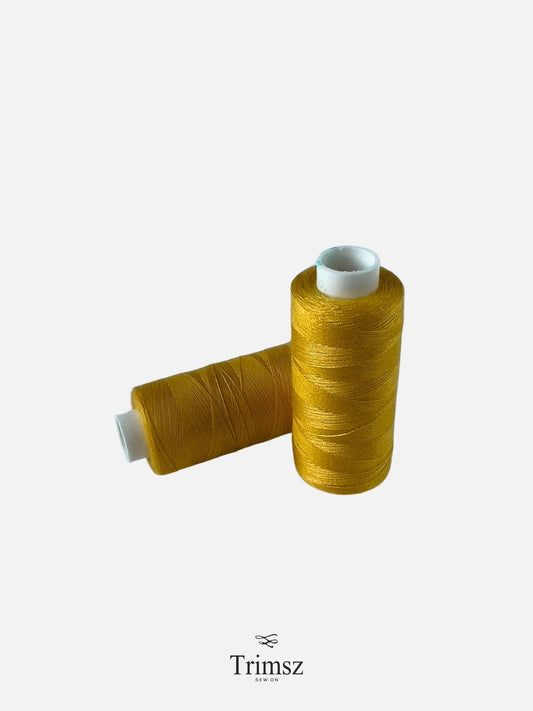 Spun Polyester - Marigold Yellow