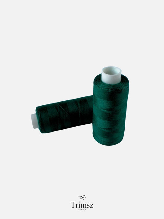 Spun Polyester - Dark Forest Green
