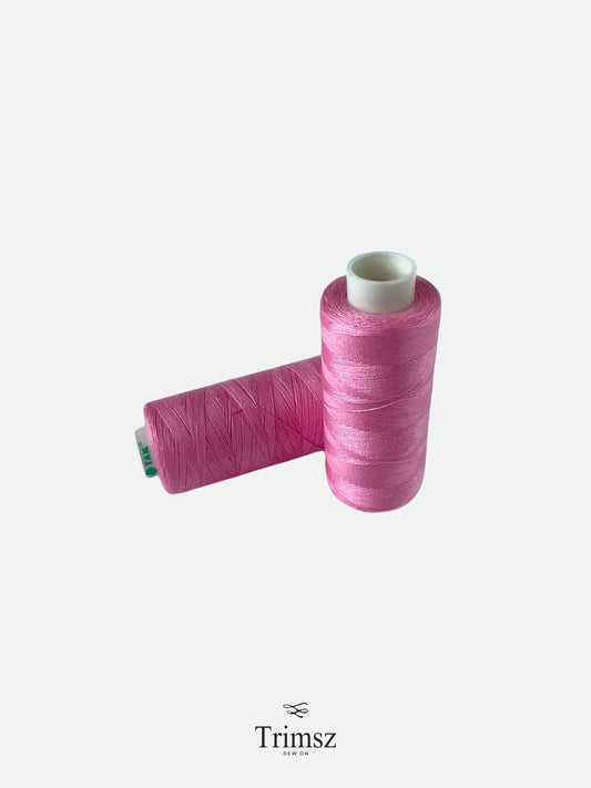 Spun Polyester - Bubblegum Pink