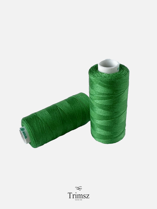 Spun Polyester - Grass Green