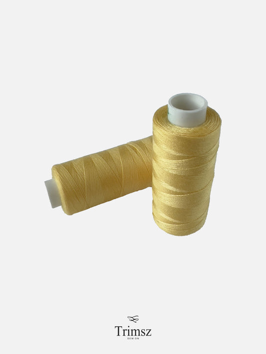 Spun Polyester - Mango Yellow