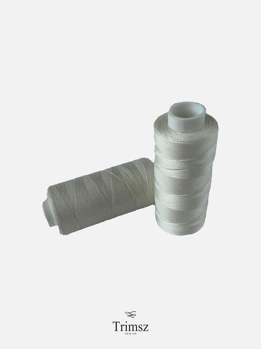 Spun Polyester - Cream